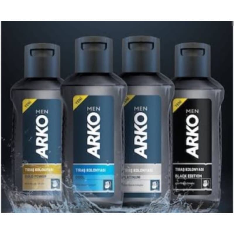 Arko Men Tıraş Sonrası Kolonya / Arko Men After Shave Cologne ขนาด 225 ml ผลิตภัณฑ์หลังการโกนหนวด รูปที่ 1