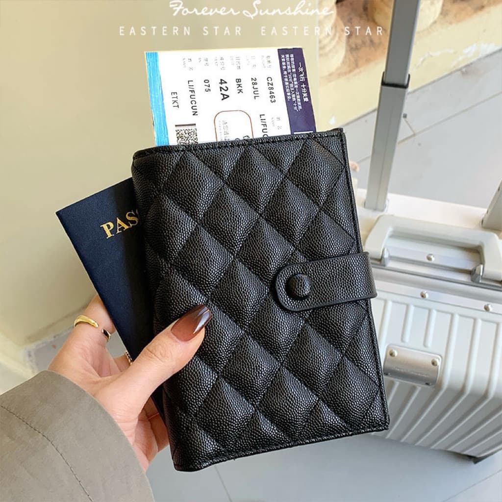 ส่งจากไทย🇹🇭 กระเป๋าpassport กระเป๋าหนังสือเดินทาง กระเป๋าพกพาบัตรเครดิตกระเป๋าสตางค์อุปกรณ์การเดินทาง รูปที่ 1