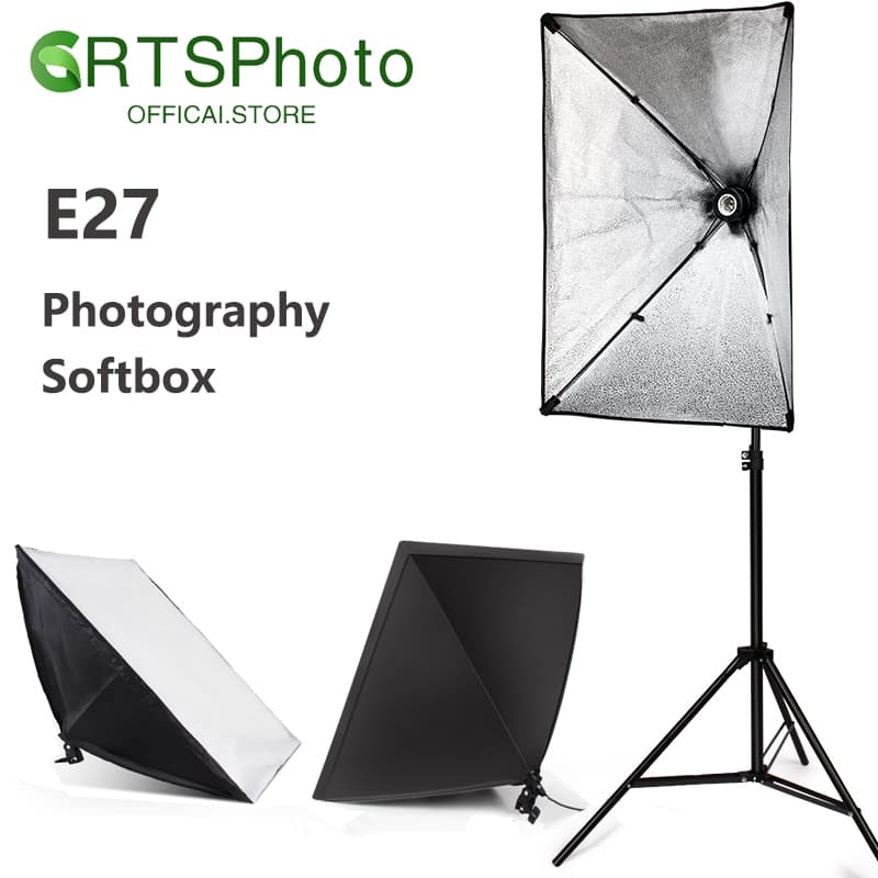 GRTS ไฟสตูดิโอ Studio Softbox สตูดิโอถ่ายภาพ ไฟถ่ายสินค้า 105W ไฟถ่ายรูป ไฟไลฟ์สด ถ่ายวิดีโอ ถ่ายรูปสินค้า รูปที่ 1