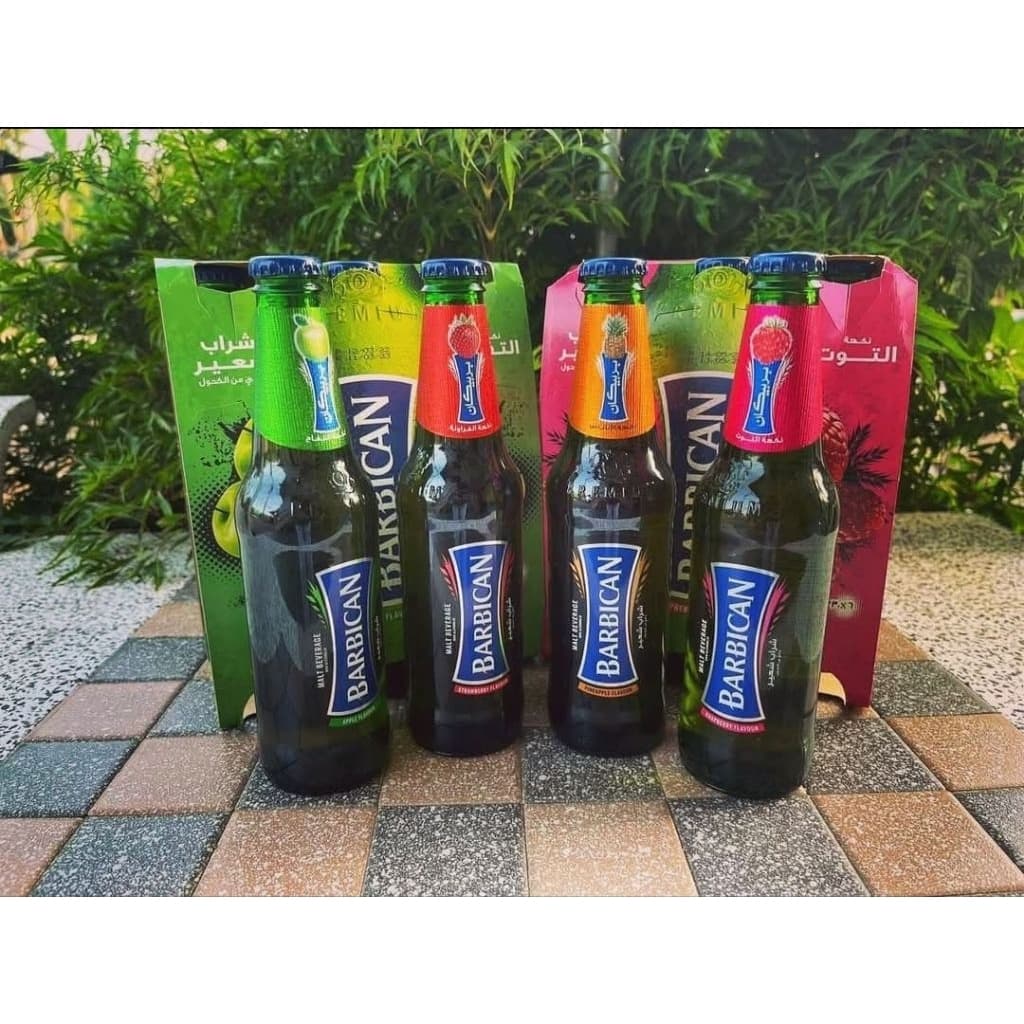 เครื่องดื่ม BARBICAN Malt Beverage บาร์บิคาน เครื่องดื่มมอลต์สกัด 4รสชาติ เป็นเครื่องดื่มไม่มีแอลกอฮอล์… รูปที่ 1