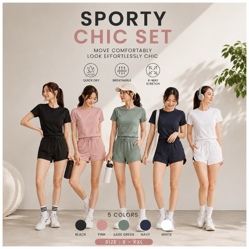 ชุดออกกำลังกายผู้หญิง (เสื้อ+กางเกง)&(แยกขาย)พร้อมส่ง ชุดโยคะ ชุดวิ่ง