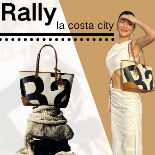 🌴 Rally La Costa City Tote (Limited) Whisper กระเป๋า กระเป๋าผ้า official รูปที่ 1