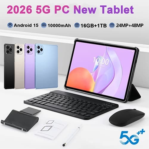 Gaxy แท็บเล็ต PRO11 Tablet 12นิ้ว16GB +1TBแท็บเล็ต Android14 แท็บเล็ตDual SIM WIFI 2.4/5G 4K Full HD COD รูปที่ 1