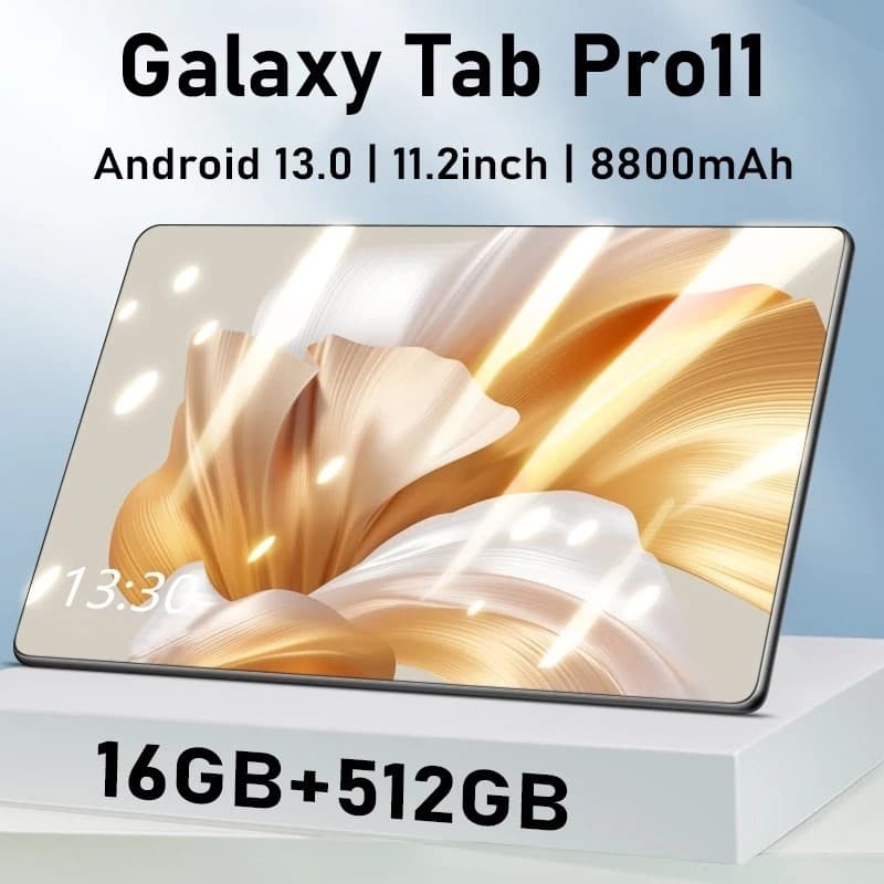 แท็บเล็ต Pad Pro11 Max HD 5G 11.6inch16GB + 1024GB ซิมคู่ / Wifi การเรียนรู้มือถือแท็บเล็ต PC 4K COD รูปที่ 1