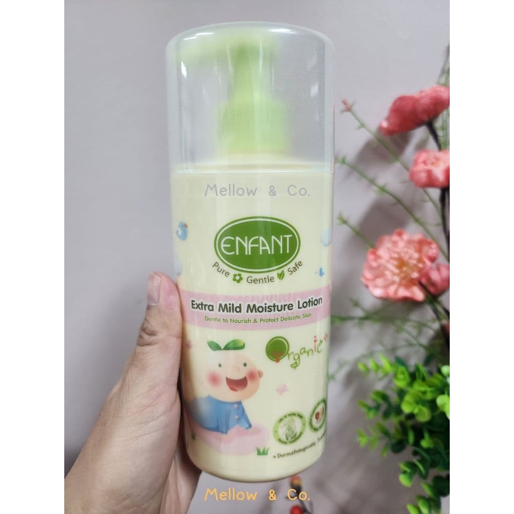 🇹🇭 ของแท้ 💯 ️Enfantโลชั่นทาผิวเด็ก ORGANIC EXTRA MILD LOTION ใช้ได้ตั้งแต่แรกเกิด 250ml