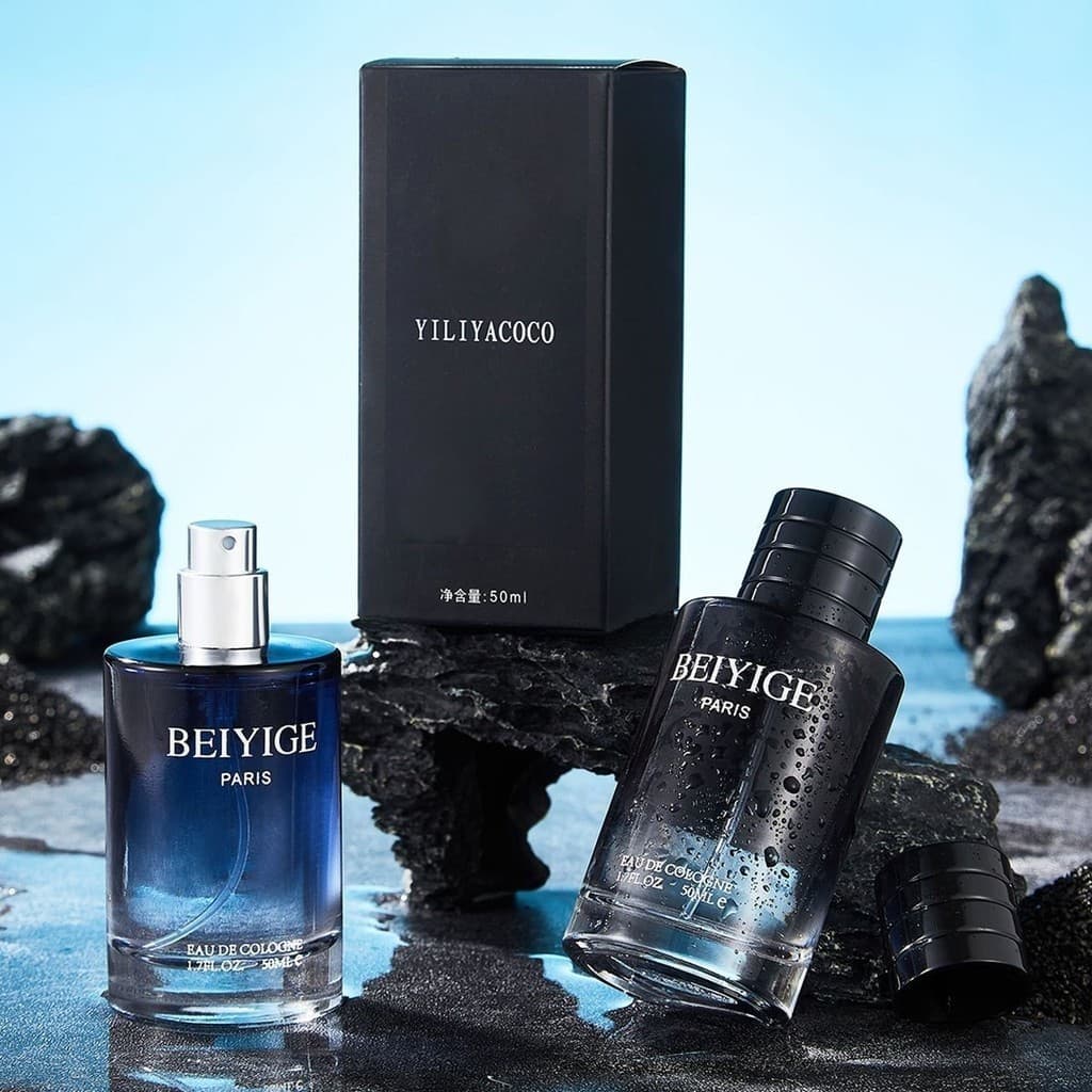 น้ำหอม BEIYIGE PARIS ขนาด 50ml น้ำหอมผู้ชาย กลิ่นหอมสดชื่น น้ำหอม 2 กลิ่น ขวดสวย พกพาง่าย ใช้ได้ทุกวัน… รูปที่ 1