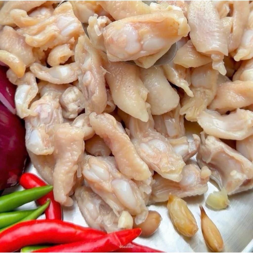 แหนมเอ็นไก่ฮ่องเต้ยายกะลอ 400กรัมบรรจุถุงซีล สุกพร้อมทาน