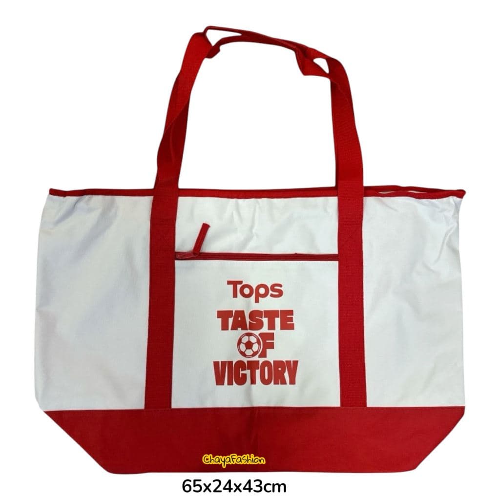 *SALE* Tops Taste of Victory กระเป๋าผ้า (Tote Bag) 65x24x43ซม. รูปที่ 1