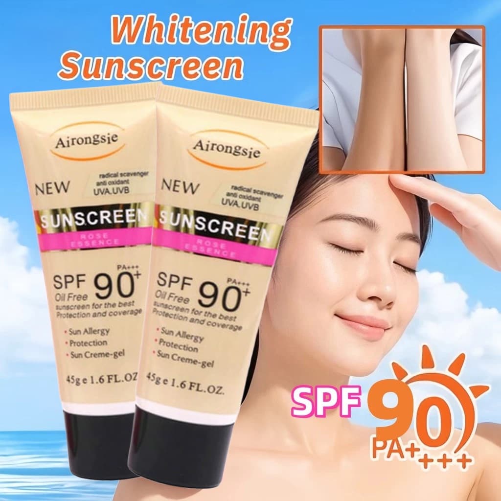 ครีมกันแดด Sun Block SPF 90 PA+++ 45g ครีมกันแดดมายช้อยส์ สำหรับผิวหน้าและผิวกาย ปกป้องผิวจากรังสียูวี รูปที่ 1