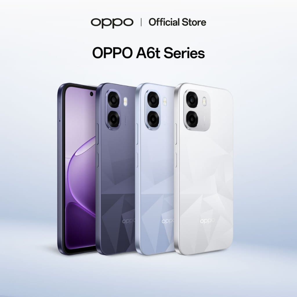 OPPO A6t Series | โทรศัพท์มือถือ ออปโป้ ทนทาน หน้าจอใหญ่ 6.75" 120Hz กันน้ำกันฝุ่น แบตเตอรี่ใหญ่ 6500mAh… รูปที่ 1