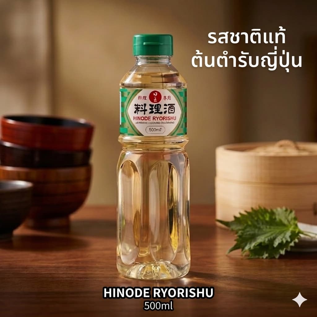 Ryorishu Cooking Sake สาเก สำหรับปรุงอาหาร จากญี่ปุ่น 🇯🇵 เหล้าสาเก สำหรับปรุงอาหาร ช่วยให้อาหารมีรสกลมกล่อม… รูปที่ 1