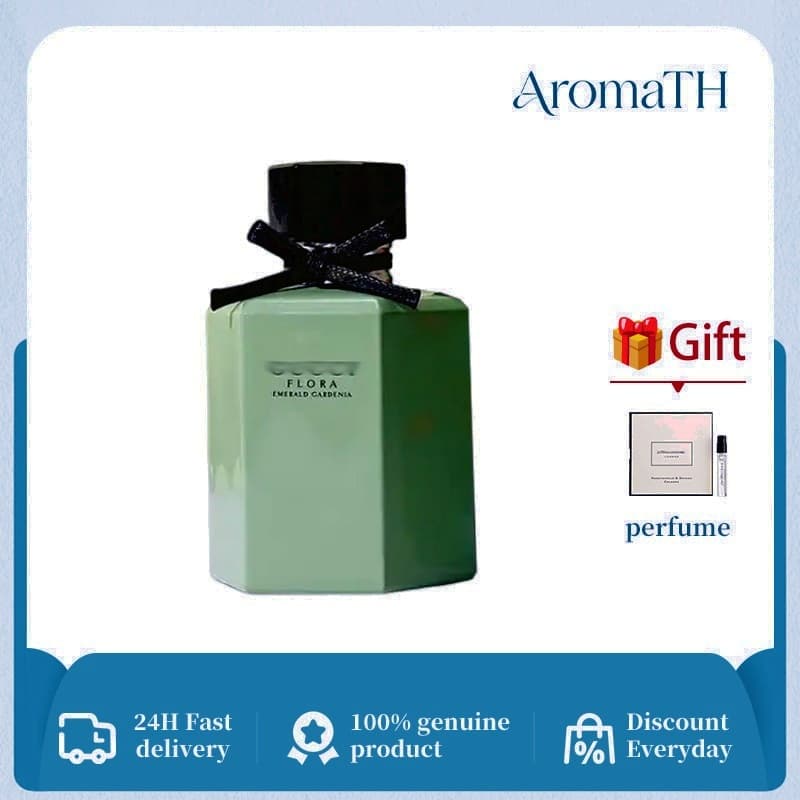 Flora Gorgeous Gardenia EDT 100ml น้ำหอม โปรโมชั่น สต็อกพร้อมส่ง ส่งไว ของแท้ แถมของแถม รูปที่ 1