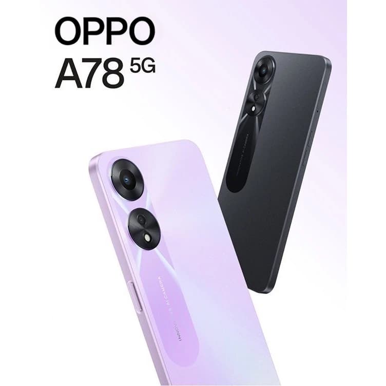 โทรศัพท์มือถือ OPPO A78 RAM 8GB ROM 256GB Android 12 จอ6.56 นิ้ว แบตเตอรี่ 5,000mAh สินค้าพร้อมส่ง… รูปที่ 1