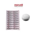 ถ่านนาฬิกา Maxell SR626SW (377) 0% HG Silver Oxide Watch Battery (1.55V) แพคละ 100 เม็ด (B100)…