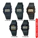 แท้ 100% Casio Vintage F91W F94W F-91W F-94W series ประกัน 2 ปีเต็ม)