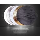 สตูดิโอถ่ายภาพแสงกระจกพับได้ Reflector 5in1 60ซม/80ซม/110ซม มี3ขนาด Photo Studio Light Folding Mirror…