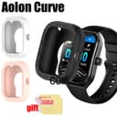 สําหรับ Aolon Curve Case สมาร ์ ทวอท ์ ชนุ ่ มครึ ่ งฝาครอบป ้ องกันกันชนหน ้ าจอฟิล ์ ม