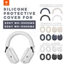 เคสซิลิโคนสําหรับ WH-1000XM5/XM6 ที่คาดผมสวมใส่และกันรอยขีดข่วนเป็นมิตรกับสิ่งแวดล้อม
