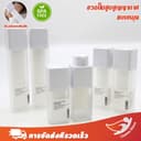 Linana ขวดปั๊มสูญญากาศ ทรงเหลี่ยม 30/50ml หมุนได้ BPA-Free ขวดสูญญากาศ ขวดเซรั่มเปล่า…
