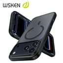 WSKEN เคสไอโฟน 17ProMax/16ProMax 18ProMax กันกระแทก แม่เหล็ก Magnetic Case สําหรับ 17 16 15 14 13 Matte…