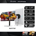 KTC 27'' 2K QHD 200Hz IPS Gaming Monitor, 2560*1440 144Hz HDR400 PC Monitor, สูงสุด 210Hz, HDMI 144Hz, DP…