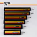 Padracks Retro Lines | แผ่นโฟมสําหรับคานหน้า & แบ็คแพ็ค เวสป้า / แฮนด์มอเตอร์ไซค์ / แฮนด์จักรยาน