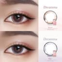 คอนแทคเลนส์ 💗ขนาดบิ๊กอายโตมาก💗 รุ่น Dreamma (Rozelens) สี Brown/Gray/Black
