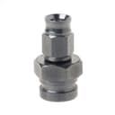 Feti AN -3 JIC-3 3AN อะแดปเตอร์ข้อต่อตรงท่อ เป็น M10x1 0 สเตนเลส
