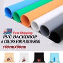 กระดาษฉากสี PVC 80*160cm / PVC Photography Backdrop แต่งฉาก เพิ่มความรู้สึกให้กับสินค้า กันฝุ่น กันน้ํา กันรอย