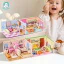 PAYOE จิ๊กซอว์3D ของเล่นเด็ก DIY ปริศนากระดาษ ช่วยพัฒนาทักษะการทํามือของเด็ก โมเดลปริศนา 3 มิติ