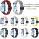 สายรัดข้อมือซิลิโคนสําหรับเล่นกีฬา พร้อมหัวล็อคแม่เหล็ก สําหรับ Huawei Band 11/Huawei Band 11 Pro