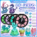 PETG Filament 3D Printer filament เส้นพลาสติก 1.75mm 1kg ปริ้นง่ายกว่า Toughness High Speed เส้นPETG…