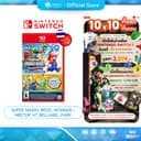 (มีส่งด่วน) NINTENDO SWITCH 2 SUPER MARIO BROS. WONDER + MEETUP IN BELLABEL PARK แผ่นเกมมือหนึ่ง