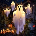จัดส่ง 4 ชั่วโมง🎃👻 โคมไฟฟักทองฮาโลวีนหน้าแรกปาร์ตี้สยองขวัญบรรยากาศตกแต่งเทศกาลผีบทบาทเล่นตกแต่ง