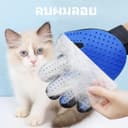 CozyNest ถุงมือสําหรับแปรงขนสัตว์เลี้ยง ที่แปรงขนสัตว์เลี้ยง ถุงมือหวีขนสัมผัสนุ่มสําหรับน้องหมาแมว Touch Pet…