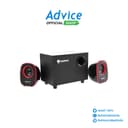 NUBWO (2.1) ลําโพง MEAN MACHINE (NS030) Red - A0085988