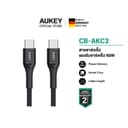 AUKEY สายชาร์จเร็ว 60W USB-C to USB-C Elite Kevlar Cable | CB-AKC3/CB-AKC4