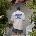 TOMORROW- เสื้อOVERSIZE/C20 รุ่นT-4001 MUST BE BETTER