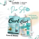 ครีมจับลอน + เจลจับลอน Lonlada เซ็ต 2 ชิ้น ล็อคลอนผมสวย อยู่ทรงยาวนาน (Travel Size)