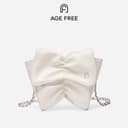 AGE FREE Mini Ribonกระเป๋าผู้หญิงดีไซน์โบว์สุดน่ารักหวานๆ สามารถสะพายข้าง ถือ หรือสะพายแบบ crossbody