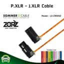Plug XLR to Jack XLR Right Angle Sommer SC-Isopod LS-ZR8ISO สายไมค์สําเร็จ หัวแจ็คงอ 90° Zorz สายไมค์…