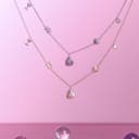 YVIS Bird Eye View Brass Necklace - YVIS x BIRD EYE VIEW