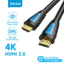 ส่งไวจากไทย Jasoz สาย HDMI 2.0 4k HDMI Cable สําหรับ PS4 PS5 แล็ปท็อป เดสก์ท็อป ถึง โปรเจคเตอร์ ทีวี