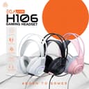 EGA LITE H106 หูฟังเกมมิ่ง Gaming Headset รุ่นนี้เชื่อมต่อผ่านสาย USB + 2 Jack 3.5mm
