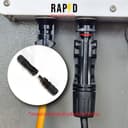 RAPD MC4 1500V 30A (รหัส 52101) (บรรจุ 5,20,50 คู่) ตัวเชื่อมสําหรับแผงโซล่าเซลล์ MC4 Connector ส่งไว