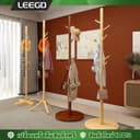 LEEGO ราวไม้ ราวแขวนหมวก ราวแขวน ที่แขวนผ้า ราวแขวนผ้า ที่แขวนหมวก แขวนเสื้อ ราวแขวนอเนกประสงค์…