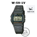 !!ประกัน1ปีและกล่อง CMG!! CASIO รุ่น W-59-1V นาฬิกาข้อมือ กันน้ํา 50 m ขายดีสุดๆ คลาสสิก1 ปี W59