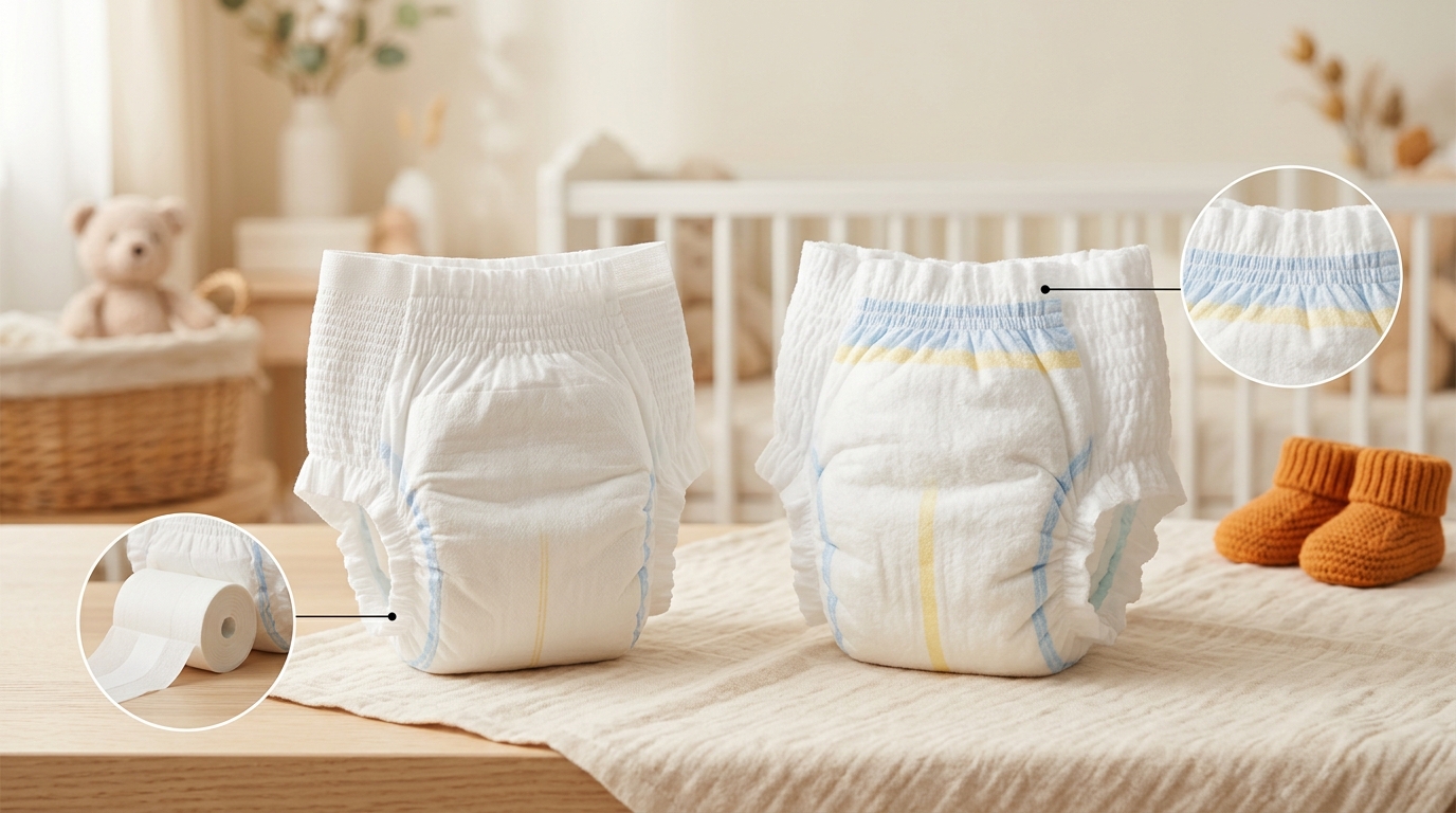 MamyPoko มามี่โพโค กางเกงผ้าอ้อมเด vs DODOLOVE Standard Soft ต่างกันอย่างไร