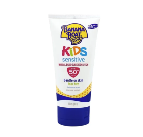 BANANA BOAT Kids Sensitive Mineral SPF50+ PA++++