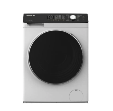 เครื่องซักผ้าฝาหน้า HITACHI รุ่น BD-D802HWOV